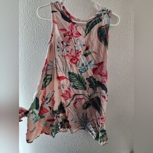 5T Pink floral dress
